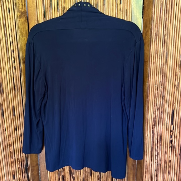 Large Navy Blue Grace Top - Picture 4 of 5